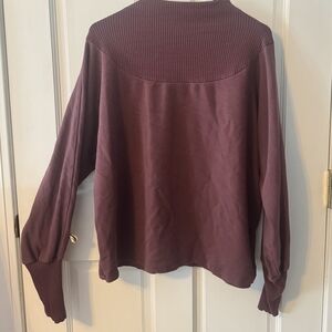 Women's Purple Long Sleeve Top Amour Vert